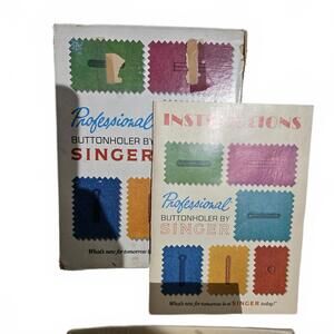 Singer Professional Buttonholer Accessory Plate for Zig-Zag Sewing Machines